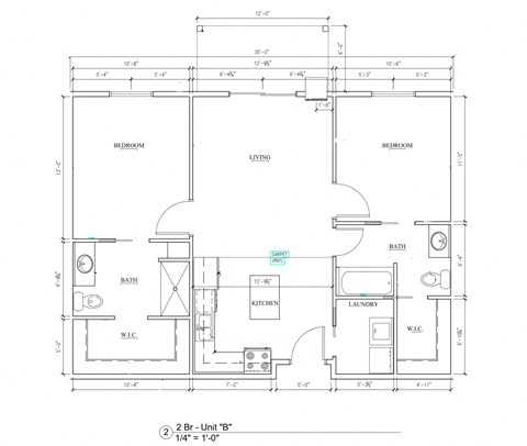 1400 S William Studio-2 Beds Apartment for Rent - Photo Gallery 13